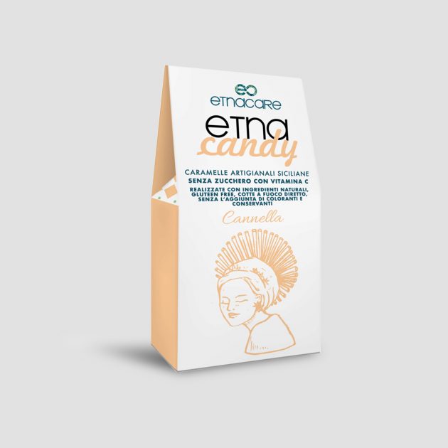 Etna Candy Cannella Senza Zucchero con Vitamina C