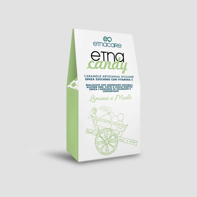 Etna Candy Miele e Limone Senza Zucchero con Vitamina C