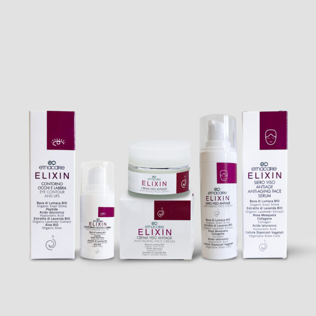 Elixin Crema Viso - Elixin Siero Occhi e Labbra - Elixin Siero Viso